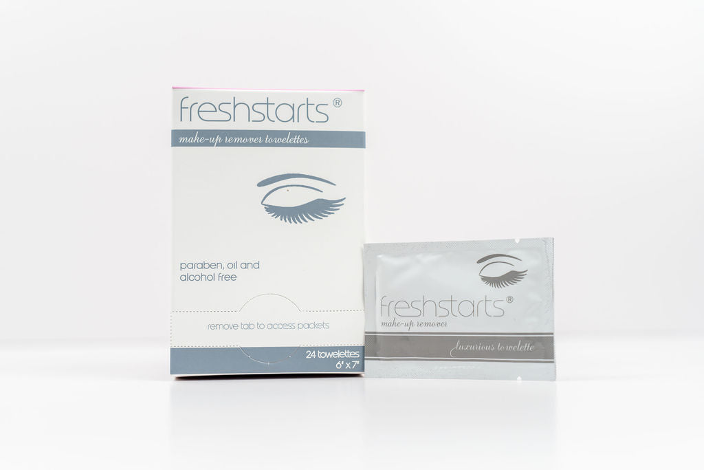 Freshstarts Makeup Remover Towelettes Retail Box 24 count