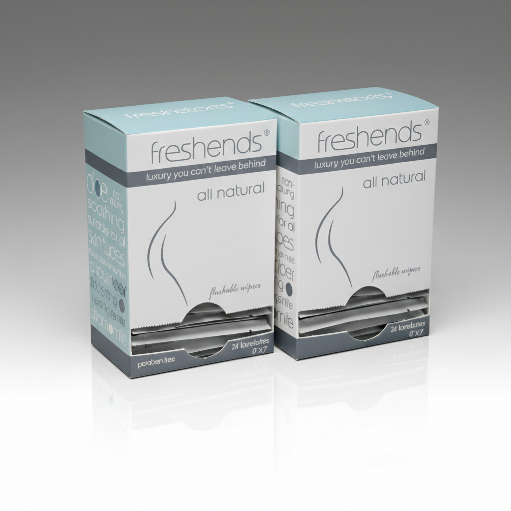 Freshends All Natural Towelettes Retail Box