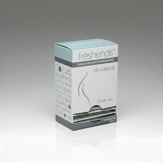 Freshends All Natural Towelettes Retail Box