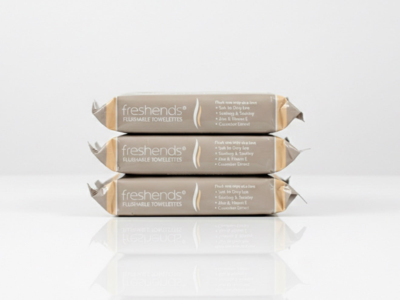 Freshends® Flushable Wipes – Multipack 50ct