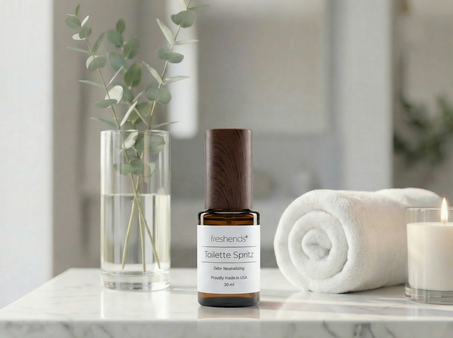 Toilette Spritz by Freshends: The Proactive Odor Solution