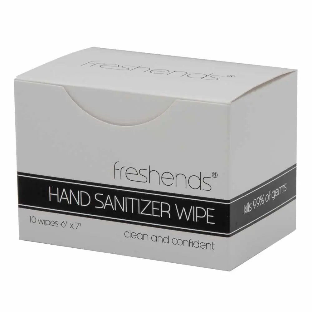 Hand Sanitizer Towelette Retail Box- 10 Count
