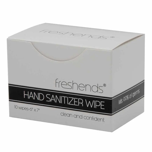 Hand Sanitizer Towelette Retail Box- 10 Count