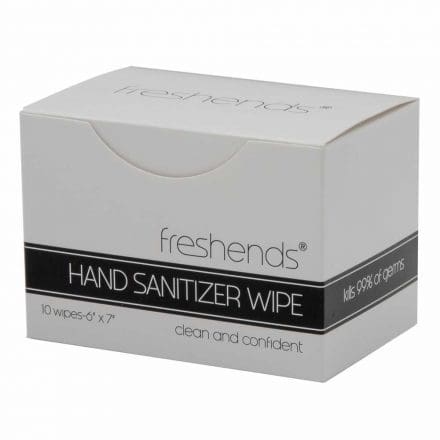 Hand Sanitizer Towelette Retail Box